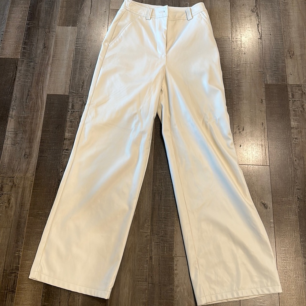 Top shop leather pants